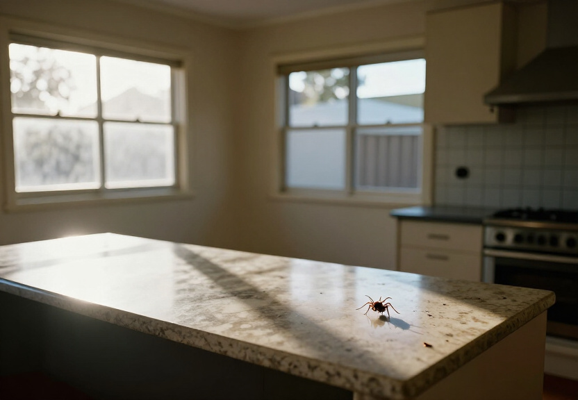 Termite damage in a Glenfield home before treatment